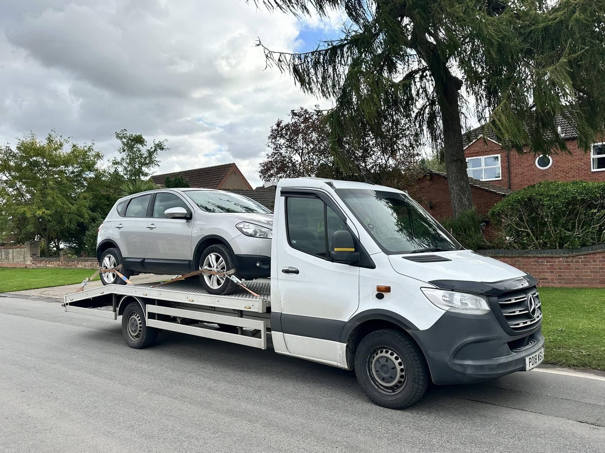 Fleet of recovery vehicles